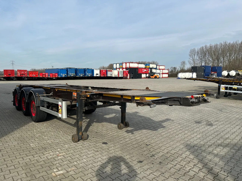 Burg 20FT ADR (EX/II, EX/III, FL, AT), Leergewicht : 3.690kg, SAF INTRADISC, 2x Liftachse, NL-Chassis, 75% Reifen, APK/ADR: 07-2025 - Semirremolque portacontenedore/ Intercambiable: foto 5 Burg 20FT ADR (EX/II, EX/III, FL, AT), Leergewicht : 3.690kg, SAF INTRADISC, 2x Liftachse, NL-Chassis, 75% Reifen, APK/ADR: 07-2025 - Semirremolque portacontenedore/ Intercambiable: foto 5