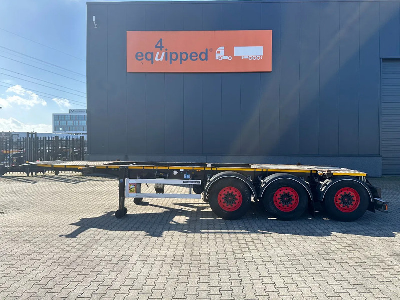 Burg 20FT ADR (EX/II, EX/III, FL, AT), Leergewicht : 3.690kg, SAF INTRADISC, 2x Liftachse, NL-Chassis, , APK/ADR: 07-2025 - Semirremolque portacontenedore/ Intercambiable: foto 2 Burg 20FT ADR (EX/II, EX/III, FL, AT), Leergewicht : 3.690kg, SAF INTRADISC, 2x Liftachse, NL-Chassis, , APK/ADR: 07-2025 - Semirremolque portacontenedore/ Intercambiable: foto 2