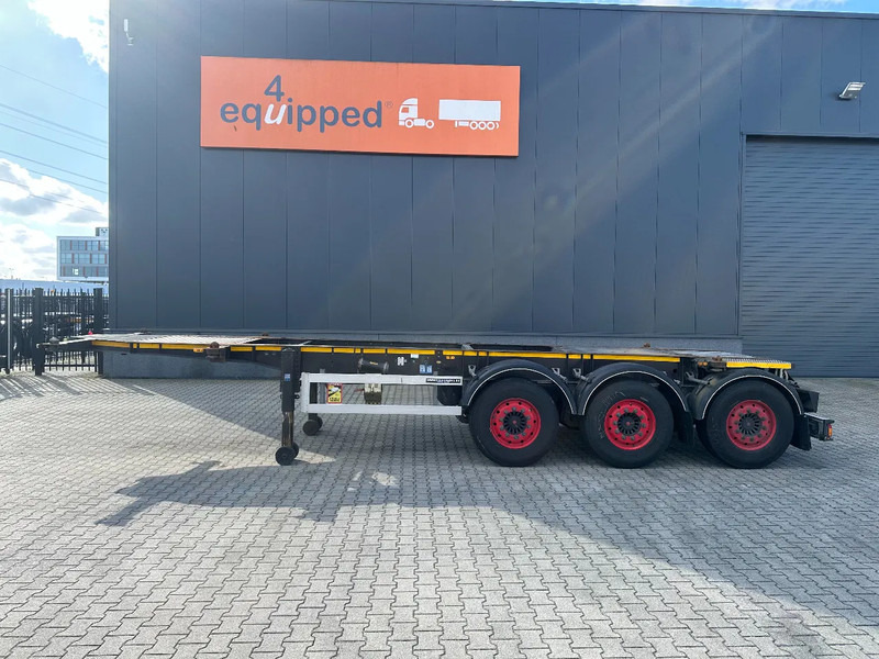 Burg 20FT ADR (EX/II, EX/III, FL, AT), Leergewicht : 3.690kg, SAF INTRADISC, 2x Liftachse, NL-Chassis, APK/ADR: 08-2025 - Semirremolque portacontenedore/ Intercambiable: foto 2 Burg 20FT ADR (EX/II, EX/III, FL, AT), Leergewicht : 3.690kg, SAF INTRADISC, 2x Liftachse, NL-Chassis, APK/ADR: 08-2025 - Semirremolque portacontenedore/ Intercambiable: foto 2