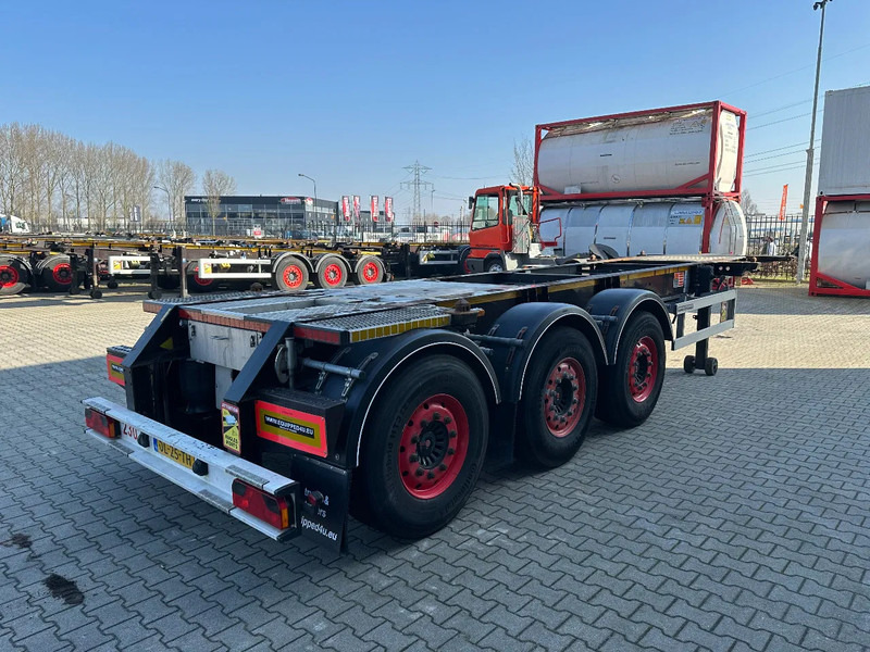 Semirremolque portacontenedore/ Intercambiable Burg 20FT ADR (EX/II, EX/III, FL, AT), empty weight: 3.690kg, SAF INTRADISC, 2x liftaxle, ALCOA, NL-Chassis: foto 7 Semirremolque portacontenedore/ Intercambiable Burg 20FT ADR (EX/II, EX/III, FL, AT), empty weight: 3.690kg, SAF INTRADISC, 2x liftaxle, ALCOA, NL-Chassis: foto 7