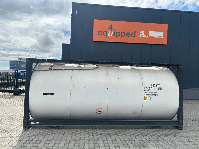 CIMC 20FT ISO / 25.020L-1-COMP. / L4BN / UN Portable / T11 / test: 10-2027 - Tanque de almacenamiento: foto 2 CIMC 20FT ISO / 25.020L-1-COMP. / L4BN / UN Portable / T11 / test: 10-2027 - Tanque de almacenamiento: foto 2