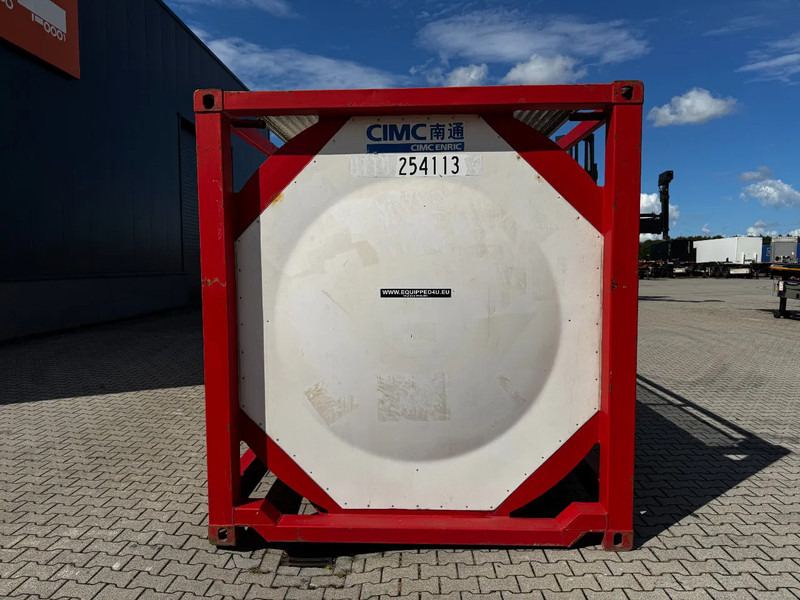 CIMC 20FT ISO, 25.050L / 1-COMP / 3 BAFFELS / T12 / 22K2 / 4 manholes / ADR valid until 11/2026 - Tanque de almacenamiento: foto 5 CIMC 20FT ISO, 25.050L / 1-COMP / 3 BAFFELS / T12 / 22K2 / 4 manholes / ADR valid until 11/2026 - Tanque de almacenamiento: foto 5