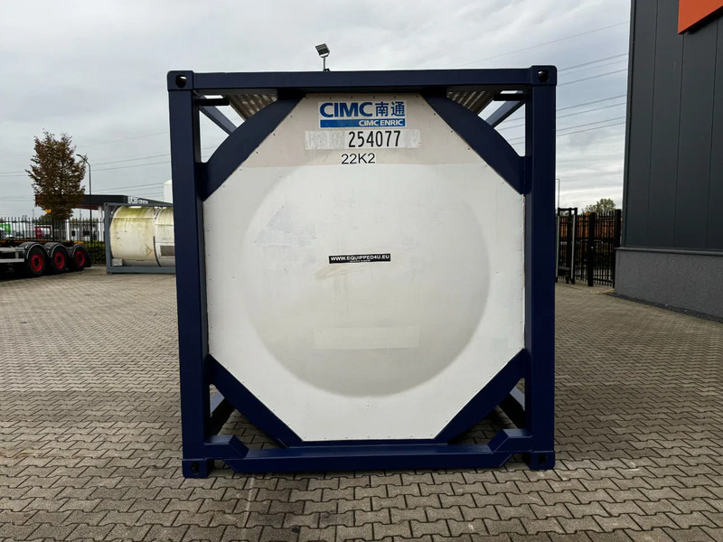 CIMC 20FT ISO, 25.090L / 1-COMP / 3 BAFFELS / T12 / 22T6 / 4 LIDS / ADR valid until 04/2027 - Tanque de almacenamiento: foto 5 CIMC 20FT ISO, 25.090L / 1-COMP / 3 BAFFELS / T12 / 22T6 / 4 LIDS / ADR valid until 04/2027 - Tanque de almacenamiento: foto 5
