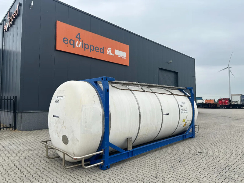 CIMC 20FT SWAP 35.040L, 4 baffles / 5 holes / T11 / 5Y-test valid till 08/2027 - Tanque de almacenamiento: foto 1 CIMC 20FT SWAP 35.040L, 4 baffles / 5 holes / T11 / 5Y-test valid till 08/2027 - Tanque de almacenamiento: foto 1