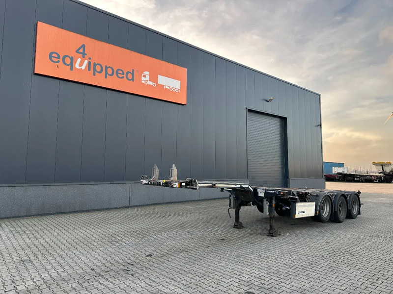 D-Tec FLEXITRAILER / 45FT HC MULTI / BPW + drumbrakes / liftaxle / NL / APK 11-2026 - Semirremolque portacontenedore/ Intercambiable: foto 2 D-Tec FLEXITRAILER / 45FT HC MULTI / BPW + drumbrakes / liftaxle / NL / APK 11-2026 - Semirremolque portacontenedore/ Intercambiable: foto 2