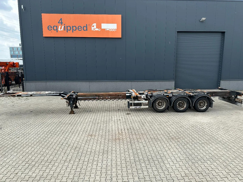 D-Tec FLEXITRAILER, 45FT HC MULTI, SAF + drum, liftaxle, NL-chassis - Semirremolque portacontenedore/ Intercambiable: foto 3 D-Tec FLEXITRAILER, 45FT HC MULTI, SAF + drum, liftaxle, NL-chassis - Semirremolque portacontenedore/ Intercambiable: foto 3