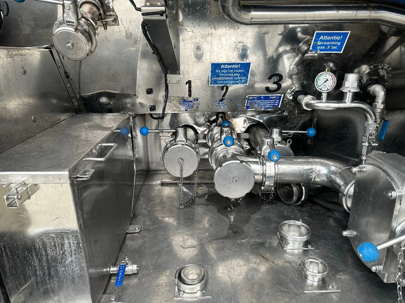 Leasing de Feldbinder LEBENSMITTEL / LEVENSMIDDELEN FOOD / 33.500L / 3-COMP / PUMPE / INOX / NL-trailer / APK: 07-2026 Feldbinder LEBENSMITTEL / LEVENSMIDDELEN FOOD / 33.500L / 3-COMP / PUMPE / INOX / NL-trailer / APK: 07-2026: foto 9