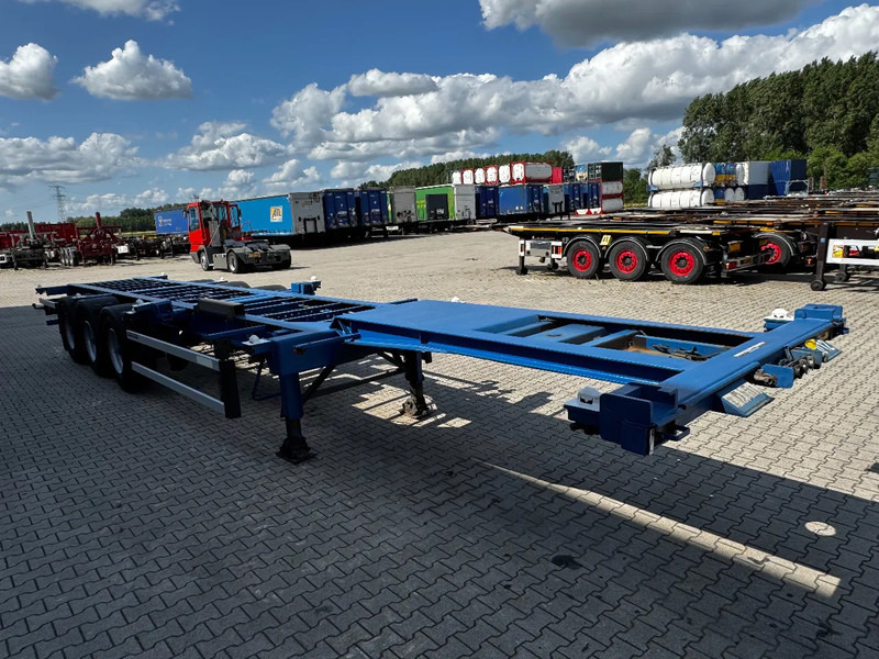 Groenewegen 40FT HC-chassis, BPW+Trommel, Liftachse, NL-Chassis - Semirremolque portacontenedore/ Intercambiable: foto 4 Groenewegen 40FT HC-chassis, BPW+Trommel, Liftachse, NL-Chassis - Semirremolque portacontenedore/ Intercambiable: foto 4