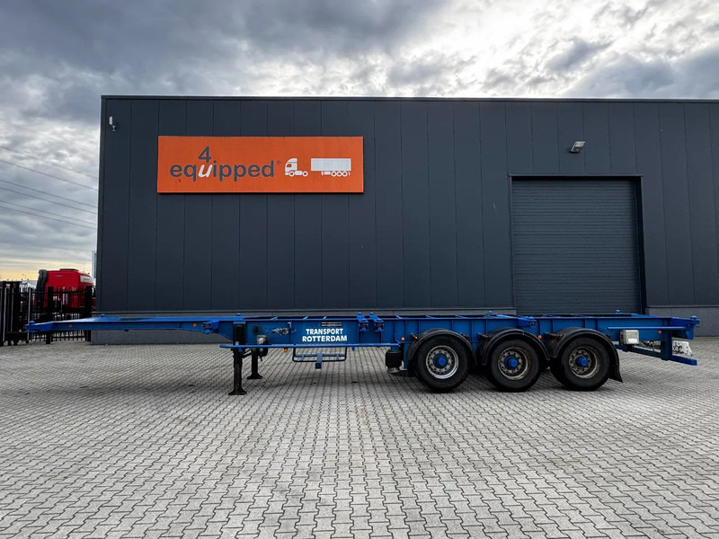 Groenewegen 40FT-chassis / liftaxle / drumbrakes / NL-Chassis - Semirremolque portacontenedore/ Intercambiable: foto 2 Groenewegen 40FT-chassis / liftaxle / drumbrakes / NL-Chassis - Semirremolque portacontenedore/ Intercambiable: foto 2