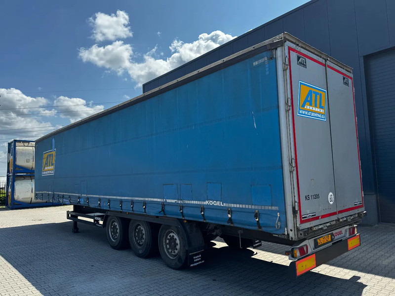 Kögel SAF INTRADISC, internal height: 2.80m, NL-Trailer, 2x available - Semirremolque lona: foto 3 Kögel SAF INTRADISC, internal height: 2.80m, NL-Trailer, 2x available - Semirremolque lona: foto 3