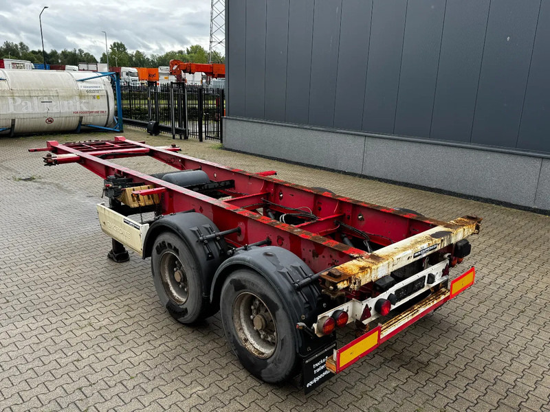 Krone 2-assig 20FT chassis, BPW + trommel, luchtvering, leeggewicht: 3.180kg - Semirremolque portacontenedore/ Intercambiable: foto 4 Krone 2-assig 20FT chassis, BPW + trommel, luchtvering, leeggewicht: 3.180kg - Semirremolque portacontenedore/ Intercambiable: foto 4