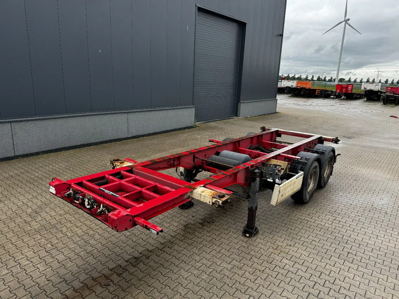 Krone 2-assig 20FT chassis, BPW + trommel, luchtvering, leeggewicht: 3.180kg - Semirremolque portacontenedore/ Intercambiable: foto 5 Krone 2-assig 20FT chassis, BPW + trommel, luchtvering, leeggewicht: 3.180kg - Semirremolque portacontenedore/ Intercambiable: foto 5