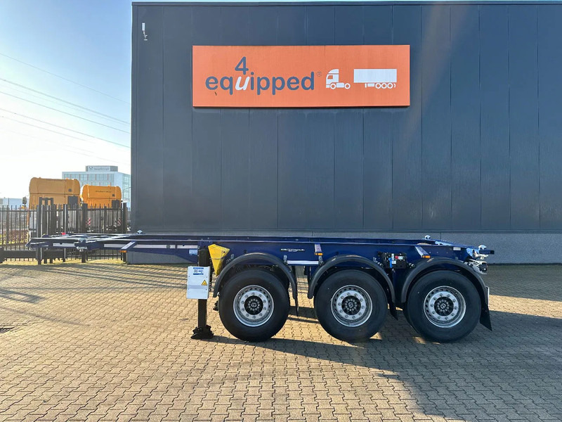 Krone NEW / DIRECT AVAILABLE 20FT ADR-CHASSIS, DISCBRAKES, LIFTAXLE, 2x available - Semirremolque portacontenedore/ Intercambiable: foto 2 Krone NEW / DIRECT AVAILABLE 20FT ADR-CHASSIS, DISCBRAKES, LIFTAXLE, 2x available - Semirremolque portacontenedore/ Intercambiable: foto 2