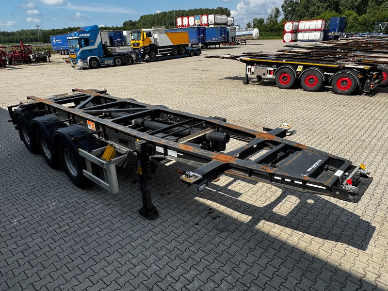 LAG 20FT, empty weight 3.540kg, BPW, ADR (EXII, EXII, FL, AT), NL, APK/ADR: 01/2026, very good tyres - Semirremolque portacontenedore/ Intercambiable: foto 5 LAG 20FT, empty weight 3.540kg, BPW, ADR (EXII, EXII, FL, AT), NL, APK/ADR: 01/2026, very good tyres - Semirremolque portacontenedore/ Intercambiable: foto 5
