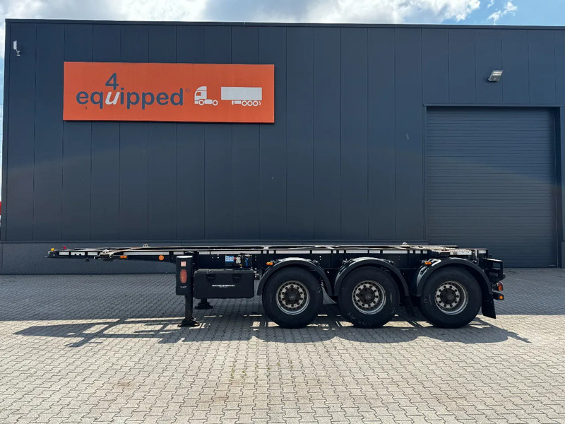 LAG 20FT, empty weight 3.540kg, BPW, ADR (EXII, EXII, FL, AT), NL, APK/ADR: 01/2026, very good tyres - Semirremolque portacontenedore/ Intercambiable: foto 2 LAG 20FT, empty weight 3.540kg, BPW, ADR (EXII, EXII, FL, AT), NL, APK/ADR: 01/2026, very good tyres - Semirremolque portacontenedore/ Intercambiable: foto 2