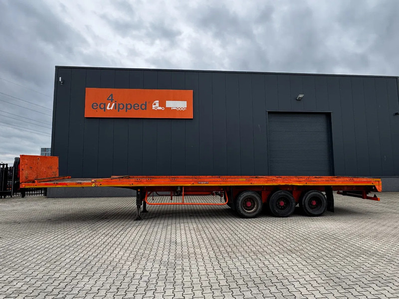 LAG original strong Platform + Ballast frame, stanchions, hardwooden floor, SAF+drum - Semirremolque plataforma/ Caja abierta: foto 3 LAG original strong Platform + Ballast frame, stanchions, hardwooden floor, SAF+drum - Semirremolque plataforma/ Caja abierta: foto 3