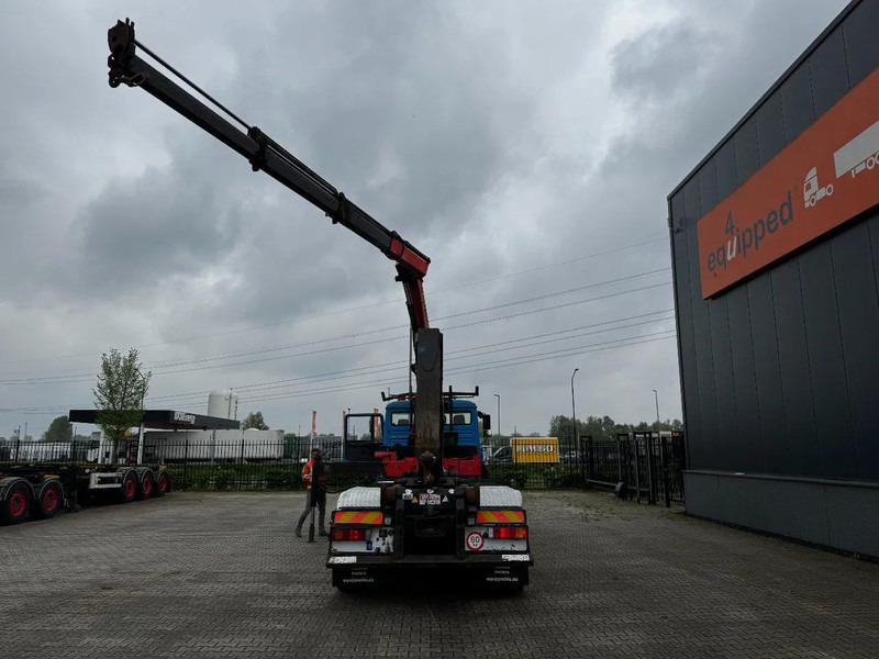 MAN FE 410A, 6x4, EURO 2, Palfinger PK17000 Crane + VDL HOOK, full spring, manual gearbox, MOT 9/2025 - Camión multibasculante, Camión grúa: foto 5 MAN FE 410A, 6x4, EURO 2, Palfinger PK17000 Crane + VDL HOOK, full spring, manual gearbox, MOT 9/2025 - Camión multibasculante, Camión grúa: foto 5