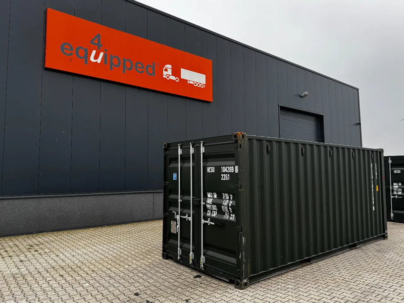 Onbekend TOP 20FT DV 8'6" containers ONE-WAY, 2x available, darkgreen - Contenedor marítimo: foto 1 Onbekend TOP 20FT DV 8'6" containers ONE-WAY, 2x available, darkgreen - Contenedor marítimo: foto 1