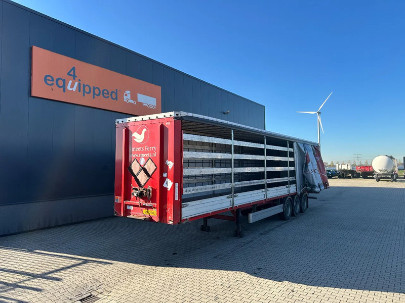 Pacton alu zijborden + planken, hardhouten vloer, NL-trailer, APK: 08-2026 - Semirremolque lona: foto 1 Pacton alu zijborden + planken, hardhouten vloer, NL-trailer, APK: 08-2026 - Semirremolque lona: foto 1