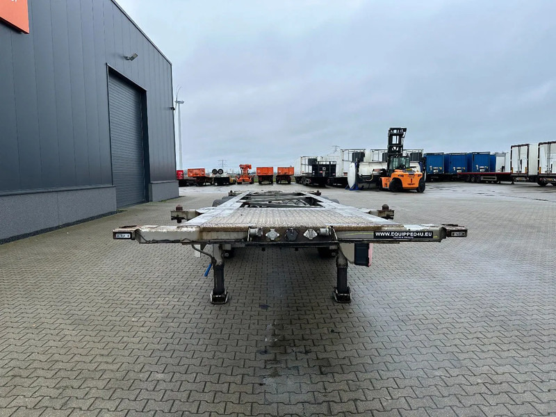 TURBO'S HOET 20FT/30FT, ADR (FL, AT), empty weight: 3.720kg, liftaxle, SAF disc - Semirremolque portacontenedore/ Intercambiable: foto 5 TURBO'S HOET 20FT/30FT, ADR (FL, AT), empty weight: 3.720kg, liftaxle, SAF disc - Semirremolque portacontenedore/ Intercambiable: foto 5