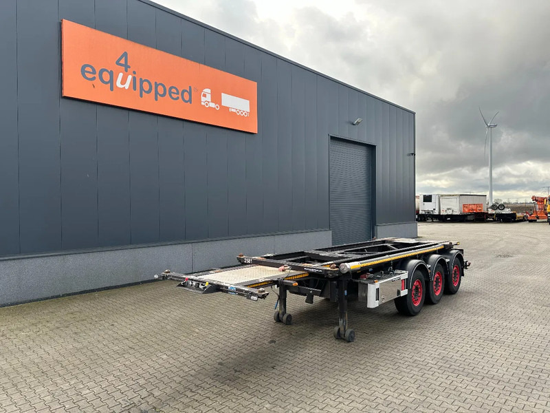 Van Hool 20FT, 66° Tipping-chassis, ADR (EX/II, EX/III, FL, AT), SAF, 2 liftaxles, 380V - Semirremolque portacontenedore/ Intercambiable: foto 5 Van Hool 20FT, 66° Tipping-chassis, ADR (EX/II, EX/III, FL, AT), SAF, 2 liftaxles, 380V - Semirremolque portacontenedore/ Intercambiable: foto 5