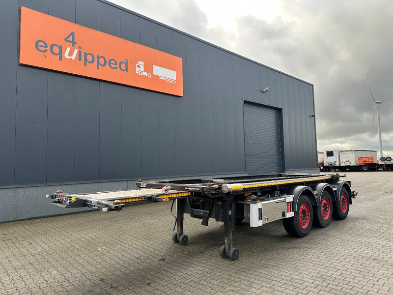 Van Hool 20FT, 66° Tipping-chassis, ADR (EX/II, EX/III, FL, AT), SAF, 2 liftaxles, 380V - Semirremolque portacontenedore/ Intercambiable: foto 2 Van Hool 20FT, 66° Tipping-chassis, ADR (EX/II, EX/III, FL, AT), SAF, 2 liftaxles, 380V - Semirremolque portacontenedore/ Intercambiable: foto 2