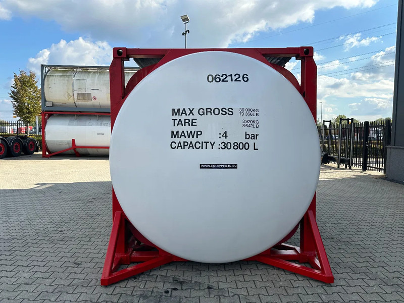 Van Hool 20FT SWAPBODY 30.800L, UN PORTABLE, T11, 2.5Y- + CSC inspection: 02/2028 - Tanque de almacenamiento: foto 5 Van Hool 20FT SWAPBODY 30.800L, UN PORTABLE, T11, 2.5Y- + CSC inspection: 02/2028 - Tanque de almacenamiento: foto 5