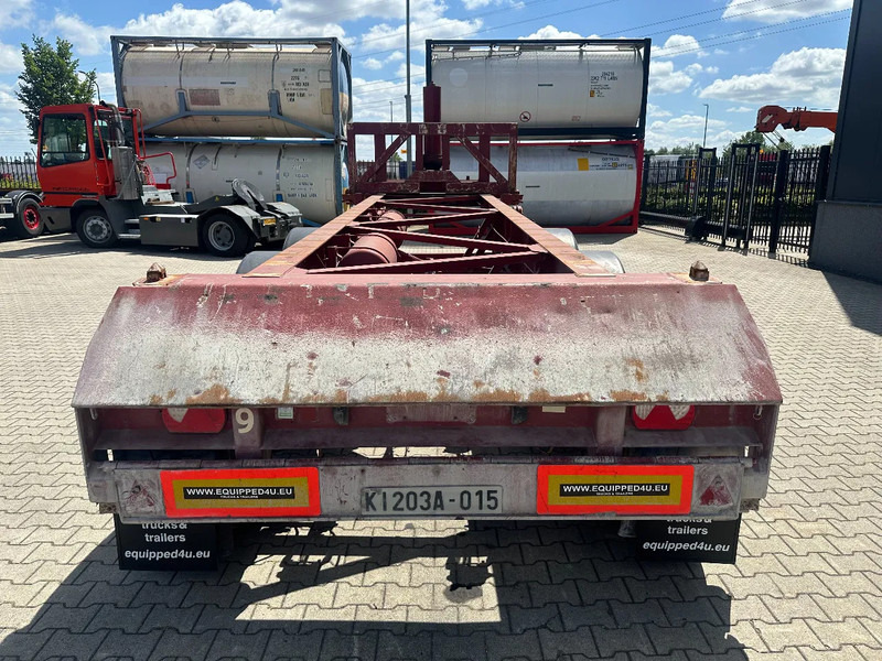 Van Hool 3 AXLE 20FT TIPPING-CHASSIS, BPW + DRUMBRAKES - Semirremolque portacontenedore/ Intercambiable: foto 4 Van Hool 3 AXLE 20FT TIPPING-CHASSIS, BPW + DRUMBRAKES - Semirremolque portacontenedore/ Intercambiable: foto 4