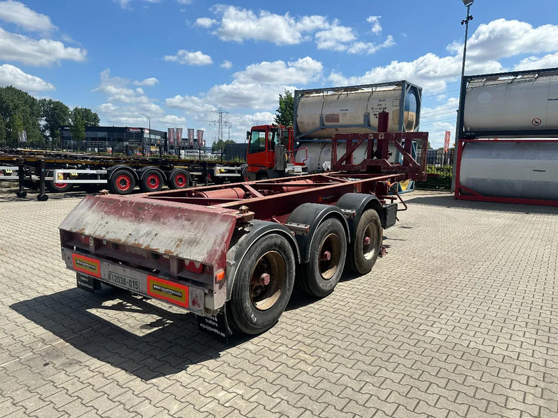 Van Hool 3 AXLE 20FT TIPPING-CHASSIS, BPW + DRUMBRAKES - Semirremolque portacontenedore/ Intercambiable: foto 3 Van Hool 3 AXLE 20FT TIPPING-CHASSIS, BPW + DRUMBRAKES - Semirremolque portacontenedore/ Intercambiable: foto 3