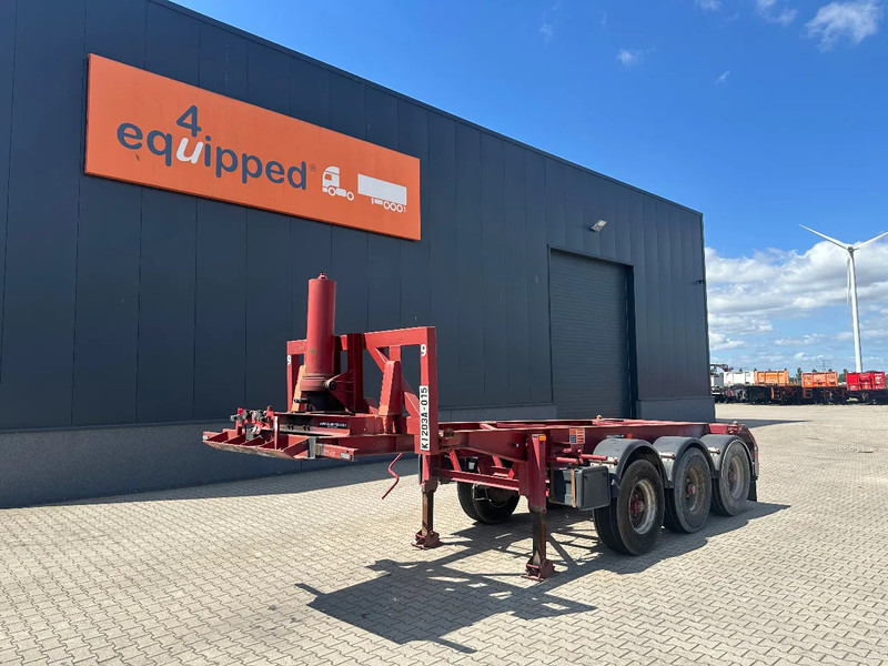 Van Hool 3 AXLE 20FT TIPPING-CHASSIS, BPW + DRUMBRAKES - Semirremolque portacontenedore/ Intercambiable: foto 1 Van Hool 3 AXLE 20FT TIPPING-CHASSIS, BPW + DRUMBRAKES - Semirremolque portacontenedore/ Intercambiable: foto 1