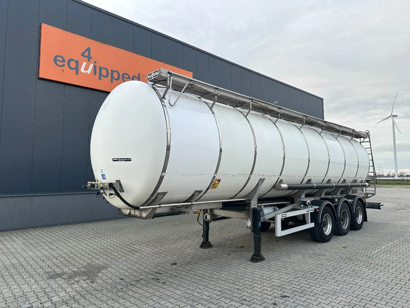 Van Hool FOOD / 39.000L / 3-COMP / INOX / NL-trailer / APK: 07/2026 - Semirremolque cisterna: foto 1 Van Hool FOOD / 39.000L / 3-COMP / INOX / NL-trailer / APK: 07/2026 - Semirremolque cisterna: foto 1