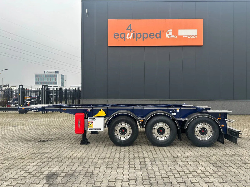 Van Hool NEW / DIRECT AVAILABLE 20FT ADR-CHASSIS, EMPTY WEIGHT: 3.300KG, DISCBRAKES, 3x available, ALU WHEELS - Semirremolque portacontenedore/ Intercambiable: foto 2 Van Hool NEW / DIRECT AVAILABLE 20FT ADR-CHASSIS, EMPTY WEIGHT: 3.300KG, DISCBRAKES, 3x available, ALU WHEELS - Semirremolque portacontenedore/ Intercambiable: foto 2