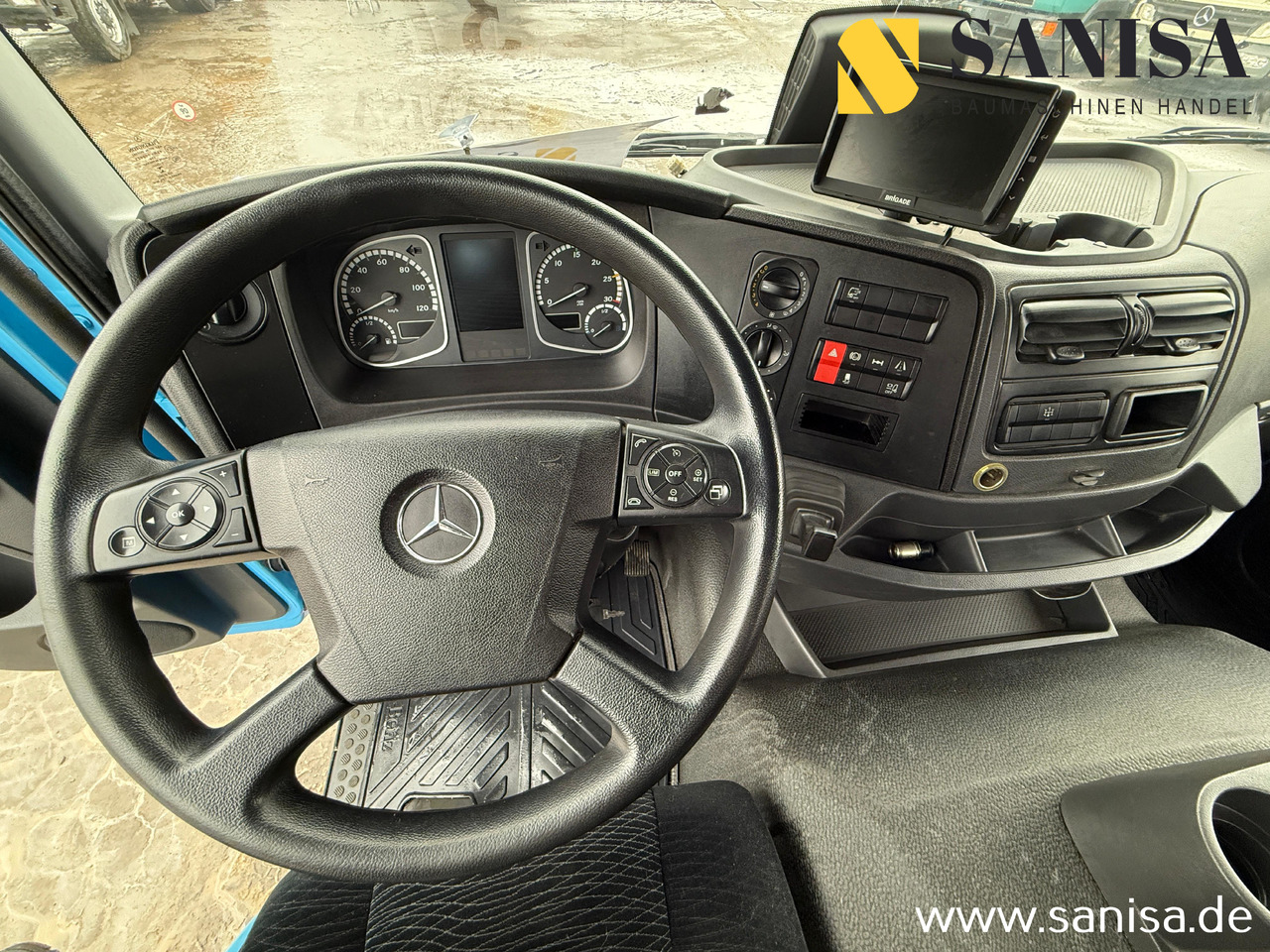 Camión caja abierta, Camión grúa MERCEDES-BENZ Atego 1524/Palfinger PK 9.501/Funk: foto 21