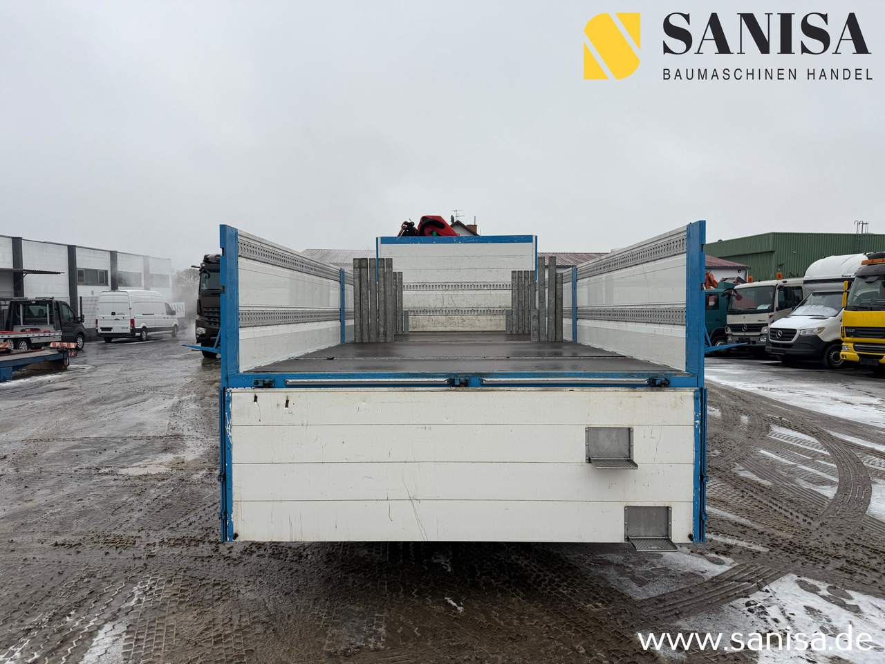 Camión caja abierta, Camión grúa MERCEDES-BENZ Atego 1524/Palfinger PK 9.501/Funk: foto 11