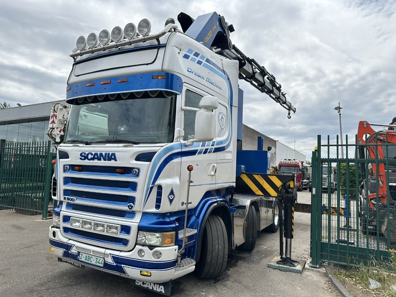 Scania R500 8x2 ZSM + KRAN 100Tm! PALFINGER PK100002 G 8x + 1 ME - RETARDER - ALCOA DURA BRIGHT - LIFT + STEERING - 5/6 HYDR F - TÜV 05/2026 - TOP CONDITION - Cabeza tractora: foto 4 Scania R500 8x2 ZSM + KRAN 100Tm! PALFINGER PK100002 G 8x + 1 ME - RETARDER - ALCOA DURA BRIGHT - LIFT + STEERING - 5/6 HYDR F - TÜV 05/2026 - TOP CONDITION - Cabeza tractora: foto 4