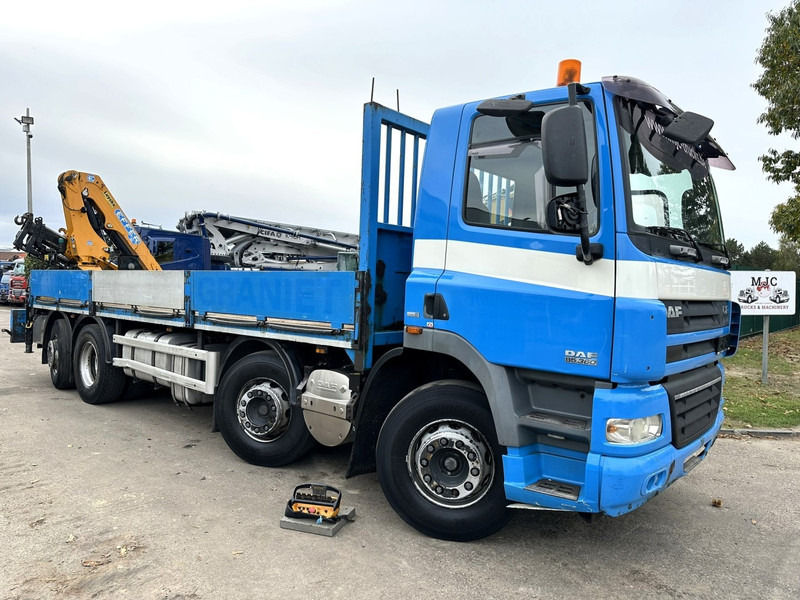 DAF CF 85.360 8x2 PLATFORM 7m35 + CRANE EFFER 165-3S + RADIO - MANUAL GEARBOX ZF - EURO 5 - BE TRUCK - Camión grúa: foto 2 DAF CF 85.360 8x2 PLATFORM 7m35 + CRANE EFFER 165-3S + RADIO - MANUAL GEARBOX ZF - EURO 5 - BE TRUCK - Camión grúa: foto 2