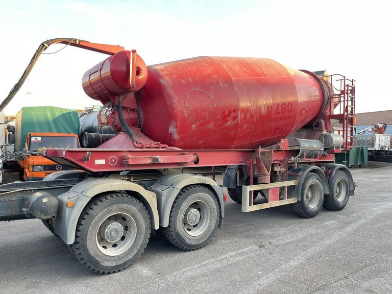 Hoenkhaus 12m3 CONCRETE MIXER 2 Axles SAF - AIR SUSP. - DRUM BRAKES - BE TRAILER - Semirremolque hormigonera: foto 1 Hoenkhaus 12m3 CONCRETE MIXER 2 Axles SAF - AIR SUSP. - DRUM BRAKES - BE TRAILER - Semirremolque hormigonera: foto 1