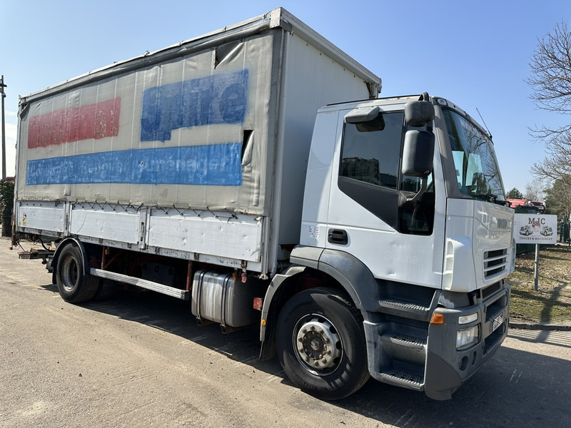 Iveco STRALIS 270 - 190S27 4x2 BACHER RIDELLES / BOX + ALU SIDE BOARDS - 6m90 - MANUAL ZF - EURO 3 - AIR SUSPENSION - Camión lona: foto 1 Iveco STRALIS 270 - 190S27 4x2 BACHER RIDELLES / BOX + ALU SIDE BOARDS - 6m90 - MANUAL ZF - EURO 3 - AIR SUSPENSION - Camión lona: foto 1