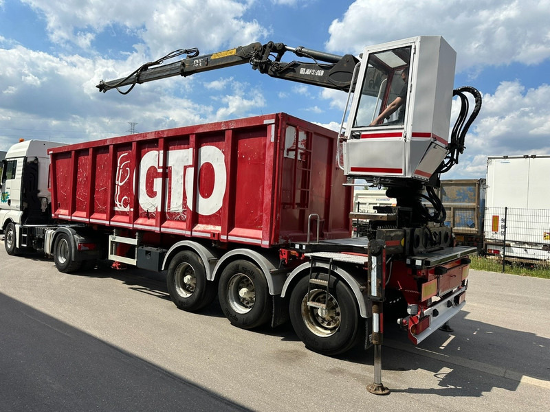 LAG 3-AXLES ALU BOX + CRANE JONSORED 1090 DT-CORTO + CABIN - 2x EXTENDABLE - 5/6 F - BELGIAN PAPERS - Semirremolque plataforma/ Caja abierta: foto 1 LAG 3-AXLES ALU BOX + CRANE JONSORED 1090 DT-CORTO + CABIN - 2x EXTENDABLE - 5/6 F - BELGIAN PAPERS - Semirremolque plataforma/ Caja abierta: foto 1