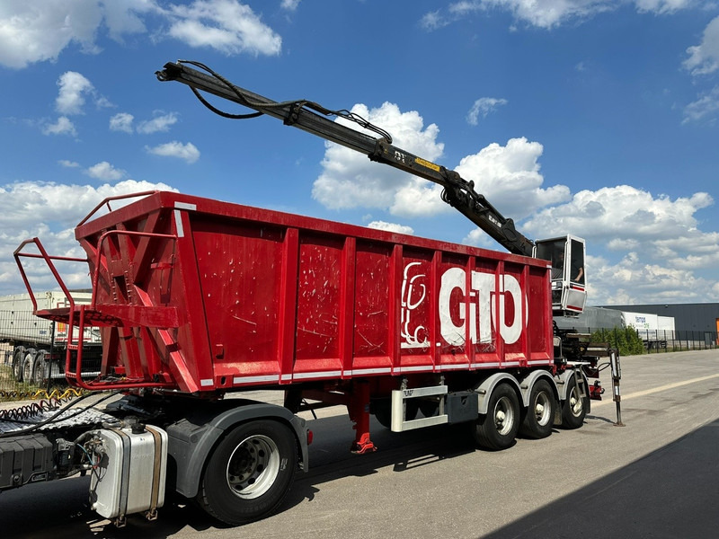 LAG 3-AXLES ALU BOX + CRANE JONSORED 1090 DT-CORTO + CABIN - 2x EXTENDABLE - 5/6 F - BELGIAN PAPERS - Semirremolque plataforma/ Caja abierta: foto 4 LAG 3-AXLES ALU BOX + CRANE JONSORED 1090 DT-CORTO + CABIN - 2x EXTENDABLE - 5/6 F - BELGIAN PAPERS - Semirremolque plataforma/ Caja abierta: foto 4