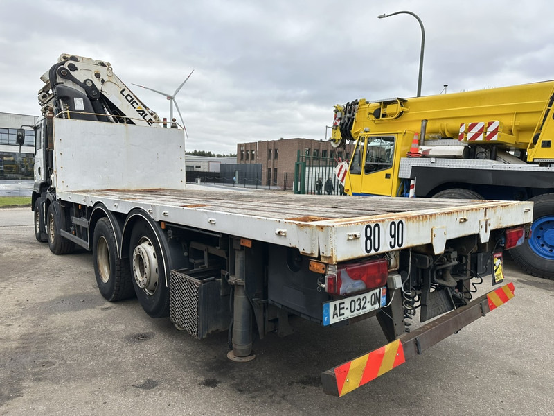 MAN TGA 35.430 8x2 + KRAN HIAB 700 E-6 + JIB 165X-3 - RETARDER - PRITSCHE 6m70~8m50 EXTENDABLE - MANUAL GEARBOX ZF - LIFT + STEERING AXLE - Camión caja abierta, Camión grúa: foto 4 MAN TGA 35.430 8x2 + KRAN HIAB 700 E-6 + JIB 165X-3 - RETARDER - PRITSCHE 6m70~8m50 EXTENDABLE - MANUAL GEARBOX ZF - LIFT + STEERING AXLE - Camión caja abierta, Camión grúa: foto 4