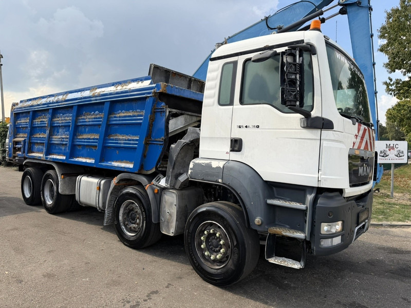 MAN TGS 41.360 8x4 - *EURO 3* TIPPER - FLIEGL PUSH TIPPER - BIG AXLES / HUB REDUCTION - STEEL SPRING - AS TRONIC AUTOMATIC - Camión volquete: foto 1 MAN TGS 41.360 8x4 - *EURO 3* TIPPER - FLIEGL PUSH TIPPER - BIG AXLES / HUB REDUCTION - STEEL SPRING - AS TRONIC AUTOMATIC - Camión volquete: foto 1