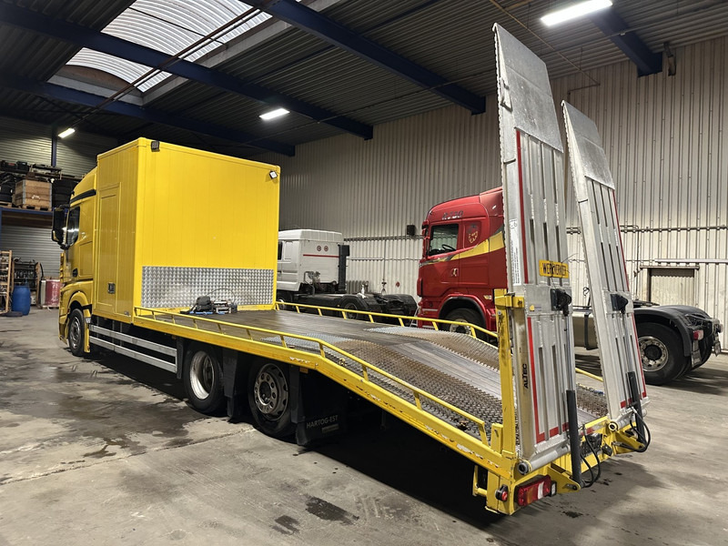 Mercedes-Benz ACTROS 2745 6x2 OPRIJWAGEN / AUTOTRANSPORTER / MACHINE CARRIER - WINCH - 6m10 - EURO 5 - LIFT AXLE - HYDR RAMPS - NL TRUCK - Camión portavehículos: foto 2 Mercedes-Benz ACTROS 2745 6x2 OPRIJWAGEN / AUTOTRANSPORTER / MACHINE CARRIER - WINCH - 6m10 - EURO 5 - LIFT AXLE - HYDR RAMPS - NL TRUCK - Camión portavehículos: foto 2