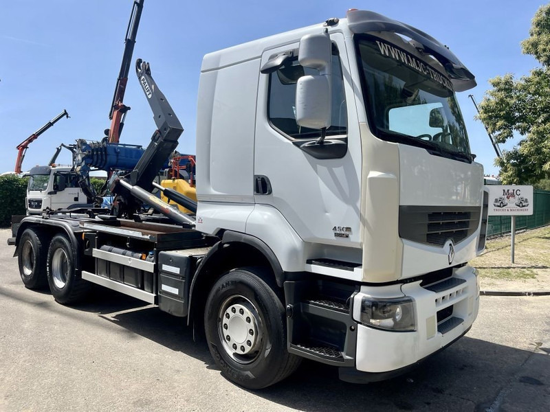 Renault Lander 450 DXI EURO 5 - 6x4 - 20T PALLIFT HAAKSYSTEEM / ABROLLKIPPER / GANCHO / PORTE CONTAINER - BLATT / AP ACHSEN - BE TRUCK - Camión multibasculante: foto 1 Renault Lander 450 DXI EURO 5 - 6x4 - 20T PALLIFT HAAKSYSTEEM / ABROLLKIPPER / GANCHO / PORTE CONTAINER - BLATT / AP ACHSEN - BE TRUCK - Camión multibasculante: foto 1
