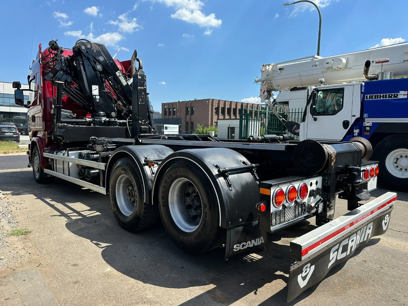 Scania R580 6X2 V8 HOOKLIFT + CRANE HIAB 211 E-4 HIPRO - ROTATOR - RETARDER - ALCOA ALU - RADIO - NL TRUCK - Camión multibasculante, Camión grúa: foto 5 Scania R580 6X2 V8 HOOKLIFT + CRANE HIAB 211 E-4 HIPRO - ROTATOR - RETARDER - ALCOA ALU - RADIO - NL TRUCK - Camión multibasculante, Camión grúa: foto 5