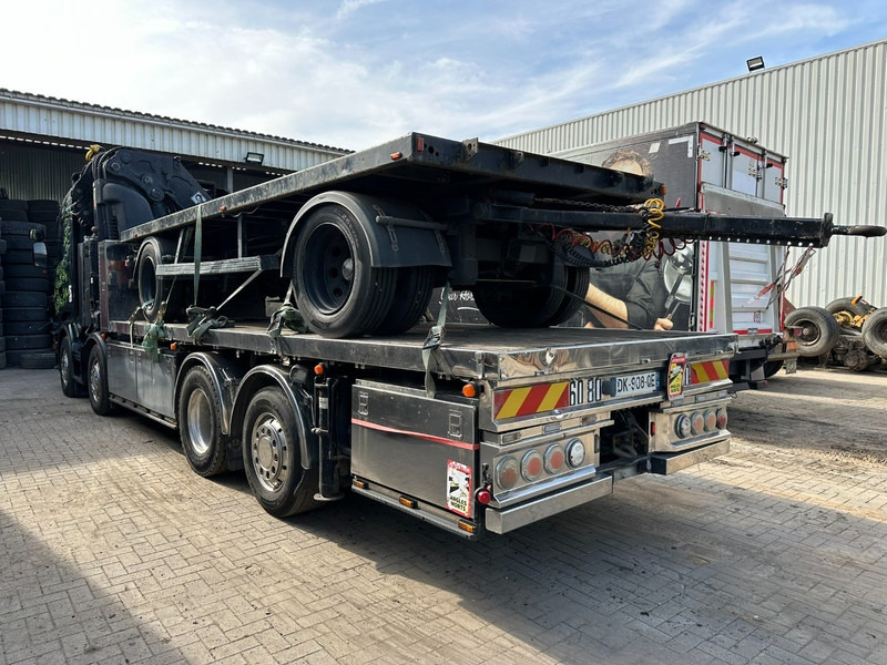 Scania R620 8x2 + KRAN HIAB 800EP-5 HiPro - RETARDER - LIFT/STEERING AXLE - HIGHLINE SLEEPER - LEATHER - ALCOA - Camión caja abierta, Camión grúa: foto 4 Scania R620 8x2 + KRAN HIAB 800EP-5 HiPro - RETARDER - LIFT/STEERING AXLE - HIGHLINE SLEEPER - LEATHER - ALCOA - Camión caja abierta, Camión grúa: foto 4