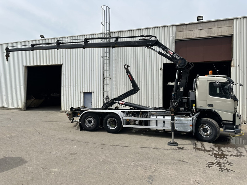 Volvo FM 370 6x2 HOOKLIFT 21T + CRANE HIAB 144 E-4 HIDUO - ENGINE / GEARBOX OK - CHASSIS OK - RUNNING + DRIVING - BE TRUCK - Camión multibasculante, Camión grúa: foto 5 Volvo FM 370 6x2 HOOKLIFT 21T + CRANE HIAB 144 E-4 HIDUO - ENGINE / GEARBOX OK - CHASSIS OK - RUNNING + DRIVING - BE TRUCK - Camión multibasculante, Camión grúa: foto 5