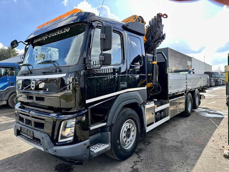 Volvo FMX 370 6x2 PLATFORM 6M35 + CRANE EFFER 215/6S -*127.000km* - LIFT AXLE - DOUBLE WHEELS - I SHIFT - EURO 6 - BE PAPERS - Camión grúa: foto 4 Volvo FMX 370 6x2 PLATFORM 6M35 + CRANE EFFER 215/6S -*127.000km* - LIFT AXLE - DOUBLE WHEELS - I SHIFT - EURO 6 - BE PAPERS - Camión grúa: foto 4
