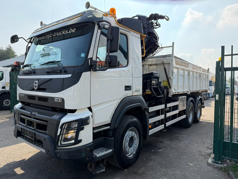 Volvo FMX 460 6x4 TIPPER + CRANE HIAB 244 E-5 HIPRO - ROTATOR - RADIO - *349.000km* - EURO 6 - 13T AXLES - BE TRUCK - Camión volquete, Camión grúa: foto 4 Volvo FMX 460 6x4 TIPPER + CRANE HIAB 244 E-5 HIPRO - ROTATOR - RADIO - *349.000km* - EURO 6 - 13T AXLES - BE TRUCK - Camión volquete, Camión grúa: foto 4