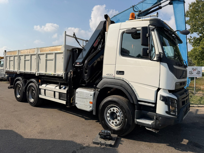 Volvo FMX 460 6x4 TIPPER + CRANE HIAB 244 E-5 HIPRO - ROTATOR - RADIO - *349.000km* - EURO 6 - 13T AXLES - BE TRUCK - Camión volquete, Camión grúa: foto 2 Volvo FMX 460 6x4 TIPPER + CRANE HIAB 244 E-5 HIPRO - ROTATOR - RADIO - *349.000km* - EURO 6 - 13T AXLES - BE TRUCK - Camión volquete, Camión grúa: foto 2